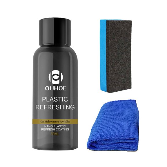1set Plastic Restorer For Cars Protect Clean For Cars Truck Motorcycle Exterior Polishing Scratch Remover Refurbish