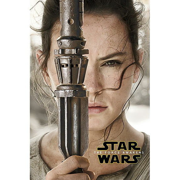 Star Wars: Episode VII - The Force Awakens - Movie Poster (Rey - Teaser)