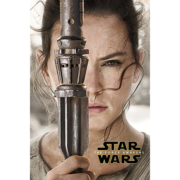 Star Wars: Episode VII - The Force Awakens - Movie Poster (Rey - Teaser)