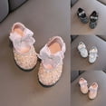 thumbnail image 4 of NOKIO Kids' Summer Shoes Summer Girls' Sandals Korean Edition Little Girls' Pearl Open Toed Princess Shoes Little Medium And Big Children's Performance Shoes, 4 of 7