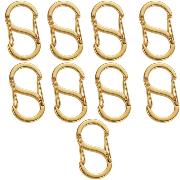 DESIGNICE 10Pcs Bracelet Making Kit DIY Accessories Gold Stainless Steel Connectors Friendship Bracelet Kit Necklace Shorteners Beads for Bracelets
