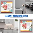thumbnail image 4 of 1-Gang Screwless Pioneer Floral Decorative Wall Plates,Size 1-Gang 2.9"W X 4.7"H,Unbreakable Thermoplastic Faceplate Cover for Kitchen Living Room Bedroom Decorator Receptacle Outlet Switch, 4 of 5