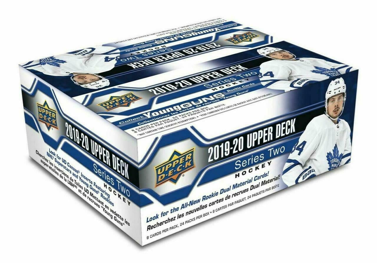 201920 Upper Deck Series 2 Hockey 24 ct Retail Box