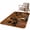 Dark Brown, variant on Front Door Mat 15.7"x23.6", Brown Girls Boho Non Slip Backing & Low Profile Doormats, Absorbent Muddy Dirt Trapper Door Mats for Front Back Door Entryway All-Weather Vintage Ethnic Abstract Art