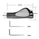 thumbnail image 3 of Soidarity Manillar de bicicleta Mango de bicicleta ergonómico Mango de bicicleta antideslizante Accesorios de bicicleta de montaña Ciclismo Soidarity OD010082-00, 3 of 6