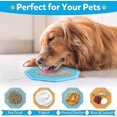 thumbnail image 4 of Dog Licking Mat With Suction Cup 2 Pack Slow Feeder Pad For Cat Calming Pet, 4 of 5