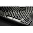 thumbnail image 3 of Convient 2020-2022 Nissan Sentra Husky Liner Doublure de Sol 51811 Contour en X; Ajustement Moulé; Crête Surélevée; Noir; Élastomère Thermoplastique; 2 Pcs, 3 of 3