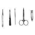thumbnail image 1 of Haofy 5Pcs/Set Nail Clipper Kit Household Cartoon Stainless Steel Ear Pick Nail File Eyebrow Clip Scissor Nail Tool,Nail Clipper,Nail Cutter, 1 of 8