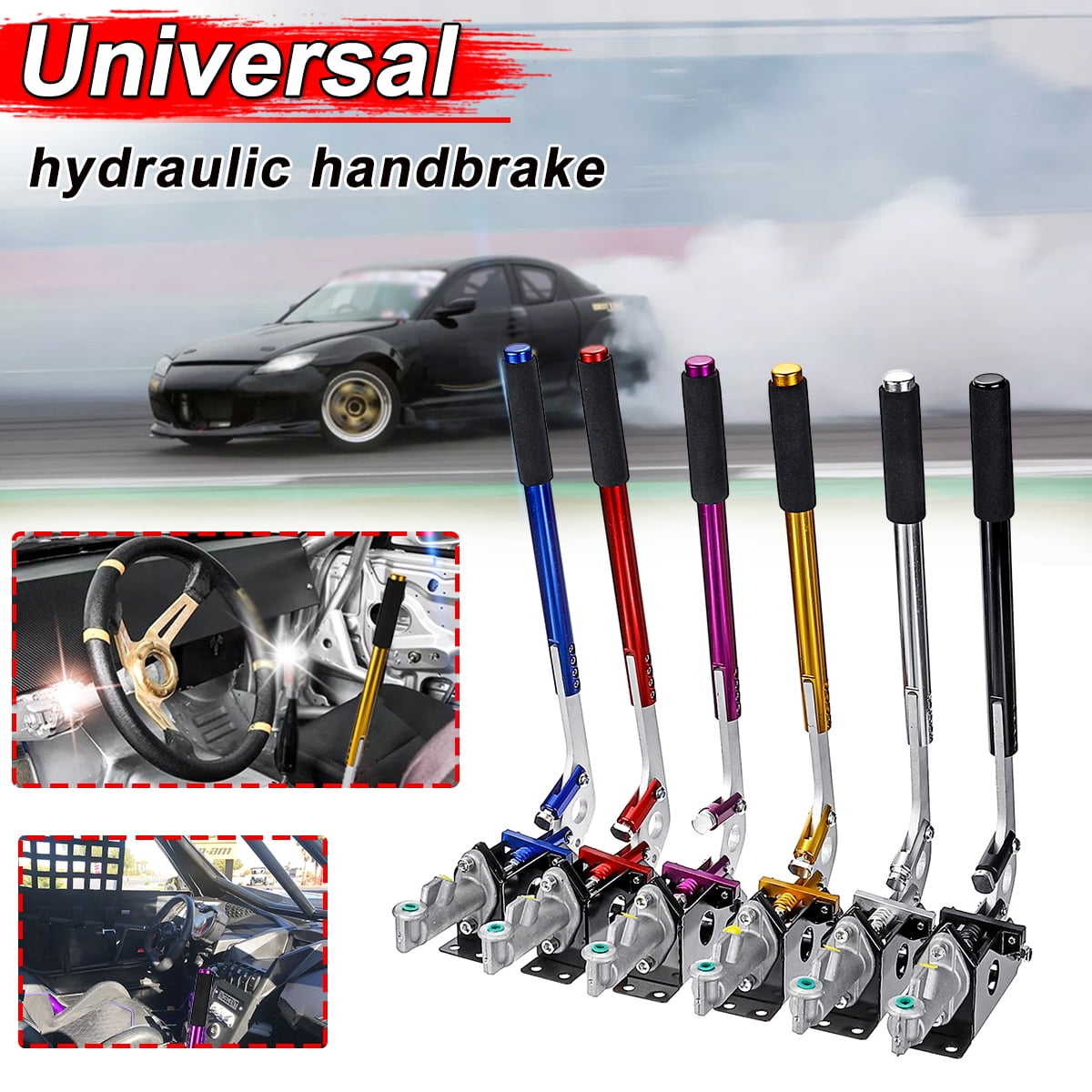 New Universal Hydraulic Handbrake ebrake Racing Parking Emergency Brake Lever New Universal Hydraulic Handbrake ebrake Racing Parking Emergency Brake Lever
