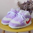 thumbnail image 5 of Sports shoes style plush slippers creative wrapped plush warm winter indoor slippers cotton shoes, 5 of 5