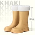 thumbnail image 6 of AUXDIQ Rain Shoes Women Mid-calf Boots Waterproof Rain Boots Outdoor Garden Shoes, 6 of 6