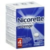 Nicorette Nicotine Uncoated Lozenge to Stop Smoking, 4mg, Original Unflavored - 108 Count