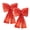 Red, variant on EazyTech Christmas Sequin Bow Ornaments Set for Tree Decoration, 3D Craft for Holiday Scene Layout & Party Props, Home Festive Decor (2 Pcs)