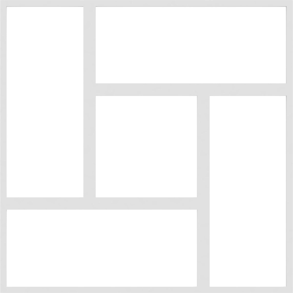 Medium Sheffield Decorative Fretwork Wall Panels in Architectural Grade PVC