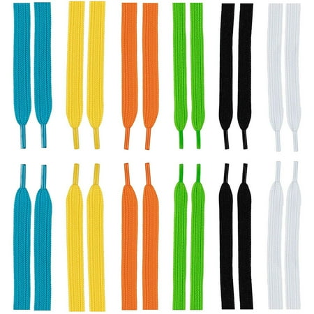 neon colored shoe laces
