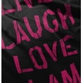thumbnail image 4 of Live Laugh Love Llama Alpaca Humor Youth T Shirt Tee Girls Infant Toddler Brisco Brands 12M, 4 of 5