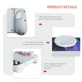 thumbnail image 6 of Wireless Game Controller for Nintendo Switch/iOS/Android/PC with Hall Effect Joystick, Mechanical Buttons, Macro Programming, RGB Lighting, Dual Vibration, Type-C Fast Charging-Gray, 6 of 12