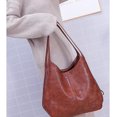 thumbnail image 7 of MMYGU Women's PU Leather Shoulder Bag for Work Travel Top Handle Handbag Purses Satchel Bag Large Capacity Commuter Bag, 7 of 7