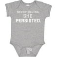 thumbnail image 3 of Inktastic Nevertheless, She Persisted Boys or Girls Baby Bodysuit, 3 of 5