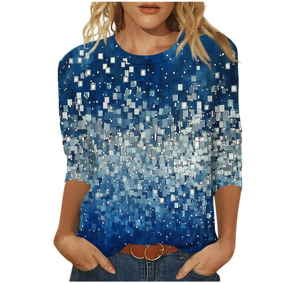 Womens Tops Long Sleeve, Short Sleeve Shirts for Women Pack Athletic Tops Women Pack Womens Tops Dressy Casual Tunics Periwinkle Short Sleeve Tunic Tops for Women 3Xl