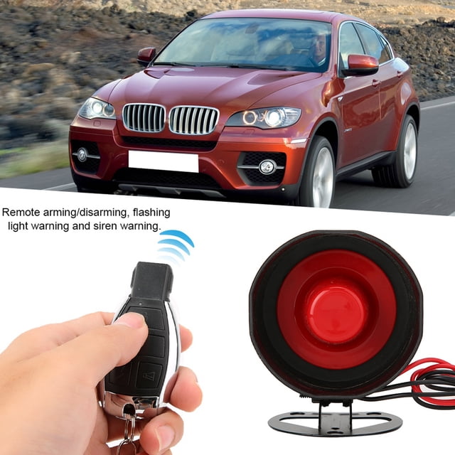 Bocina de coche Bling Bling Bocina de seguridad con apagado automático y arranque remoto