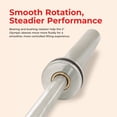 thumbnail image 6 of Sunny Health & Fitness 79” (6.6 ft) Olympic Barbell Bar - SF-OB04-79, 6 of 8