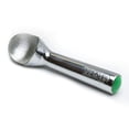 thumbnail image 1 of Pala para helado original Zeroll con mango conductor de calor relleno de líquido único Diseño simple de aluminio de una pieza Fácil liberación Hecho en EE. UU. Plata de 2.5 onzas, 1 of 4