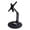 Black-Base 175mm, variant on Adjustable Aluminum Alloys Desktop Arm Mount For Computer Screen Support