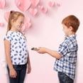 thumbnail image 5 of Valentine's Day Classroom Exchange Card Set, 30 Assorted Gift Cards with Clear Bags and Stickers for Candy and Small Treats, 5 of 5