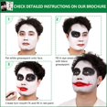 thumbnail image 4 of Kit de maquillaje BOBISUKA Halloween Joker/Clown Face Paint SFX, 4 of 7