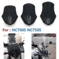 thumbnail image 1 of For Honda NC700S NC750S NC 700 750 S 2012 2013 2014 2015 2016 2017 2018 Motorcycle Windshield Windscreen Wind Deflectors Gray, 1 of 5
