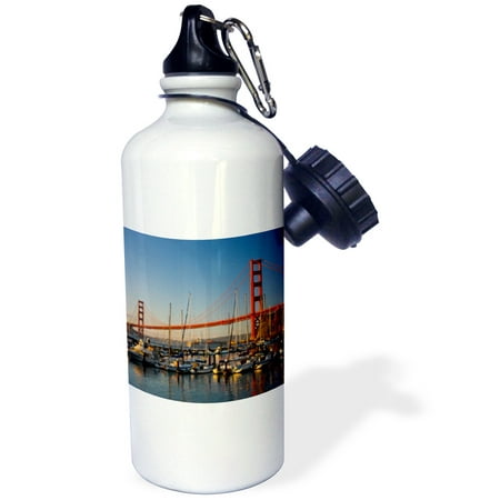 

3dRose Golden Gate Bridge San Francisco - US05 DGU0062 - Darrell Gulin Sports Water Bottle 21oz