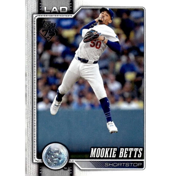 2026 TOPPS #41 MOOKIE BETTS LOS ANGELES DODGERS BASEBALL OFFICIAL TRADING CARD OF MLB