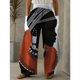 thumbnail image 1 of Pantalones de mujer europeos y americanos con estampado de grafiti, pantalones casuales holgados con bolsillos, 1 of 6