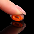 thumbnail image 3 of 10 fundas de repuesto para auriculares de espuma viscoelástica de silicona, color naranja, 3 of 7
