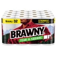 thumbnail image 1 of Toallas de papel Brawny Tear-A-Square, 3 capas, 16 rollos dobles, 1 of 2