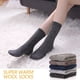 thumbnail image 3 of Calcetines de invierno MQELONG para mujer, 5 pares, algodón grueso y suave, 3 of 6