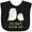 AB-Black, variant on Inktastic Aunt Loves Me Owls Boys or Girls Baby Bib