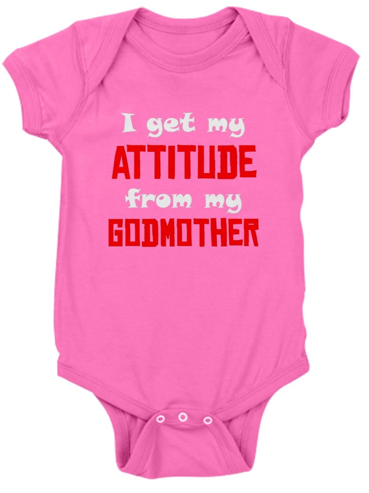 I Have The Best GodMother In The World Baby Romper