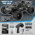 thumbnail image 2 of HAIBOXING 1:18 RC Car 18872 New Model RC Truck 4X4 Off-Road, 2.4GHz Remote Control Truck 36km/h Speed Splash Waterproof Electronics, Dual Li-Po Batte, 2 of 6