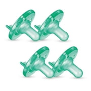 Philips Avent Soothie Pacifier, Green, 0-3 Months, 4 Pack