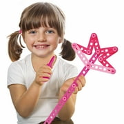 Meccano Erector 100 Piece Pink and Purple Building Set Box
