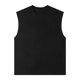 thumbnail image 2 of Camiseta sin mangas de cuello redondo para hombre, de verano, de color liso, informal, sin mangas, para hacer ejercicio, de poliéster., 2 of 9