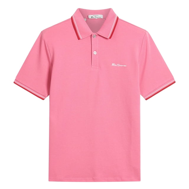 Ben Sherman Polo en Piqué Signature pour Hommes