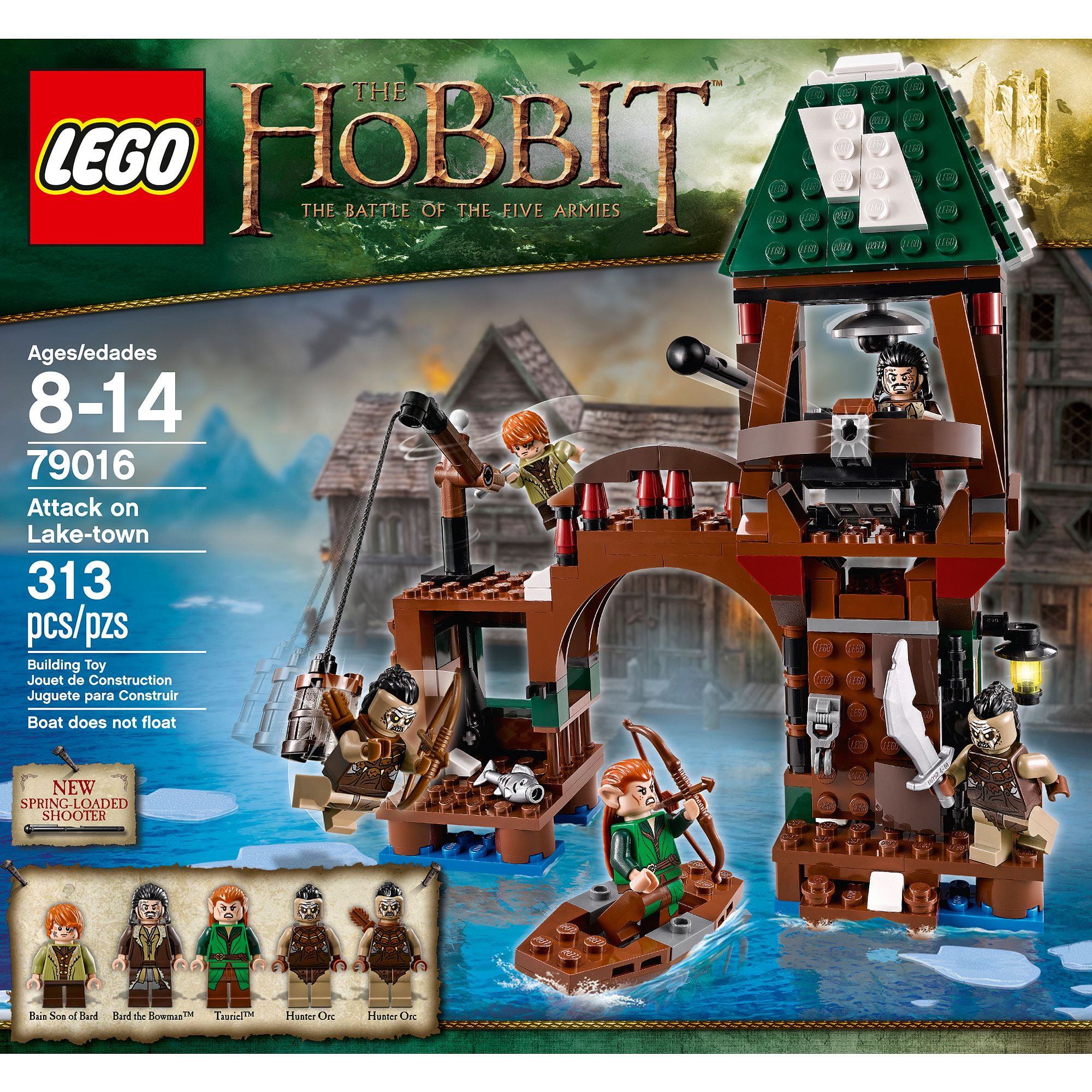 lego the hobbit lake town