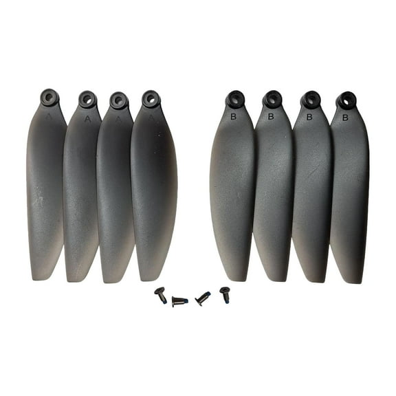 8 Pieces Quadcopter Propeller Replacement Propellers Drone Accessories Lightweight 2.28inch for E88MAX SG108 S3 Models