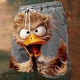 thumbnail image 5 of Xdegoge Funny 3D Animal Print Swim Trunks for Men Quick Drying Board Shorts Novelty Graphic Beachwear Elastic Waist Drawstring Summer Casual Bathing Suits Vacation Shorts, 5 of 5