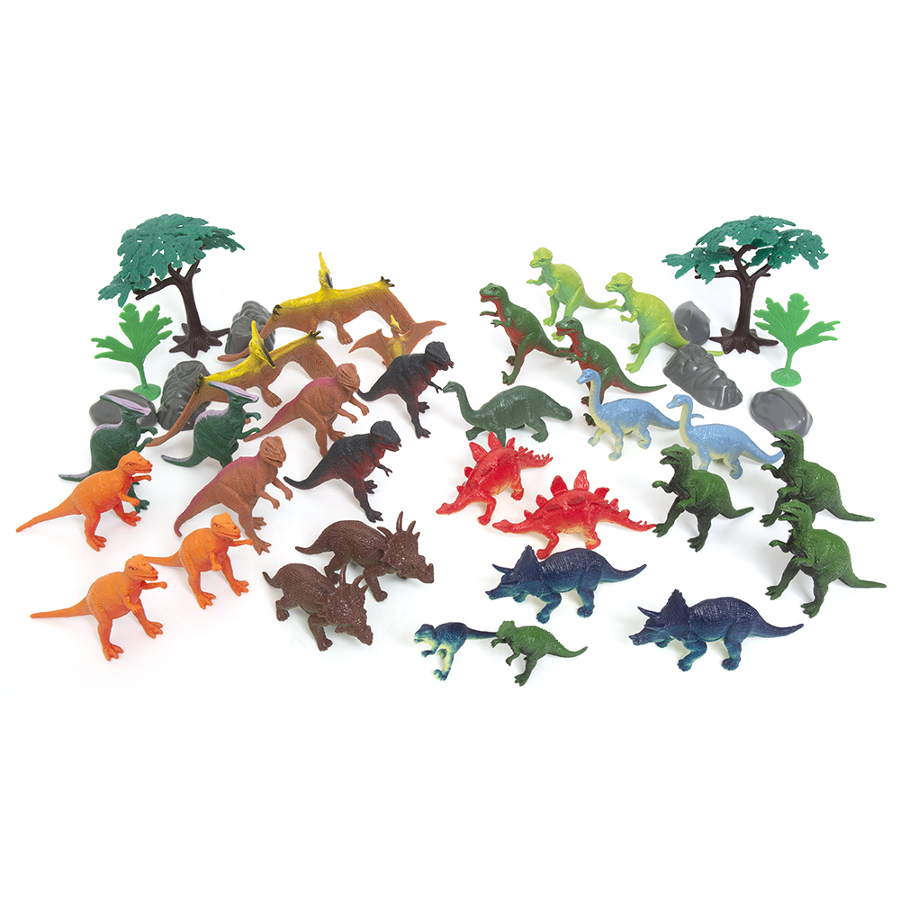 Zoo Troop Big Bucket of Dinosaurs 40-Piece Play Set photo 2