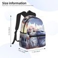thumbnail image 3 of Rocae Cute Animal Couple for Lightweight Casual Backpack Travel Hiking Backpack Carry On Laptop Backpack, 3 of 6