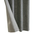 thumbnail image 3 of Loft Living Duet Blackout Grommet Indoor Curtain 52 x 95 in Black, 3 of 6
